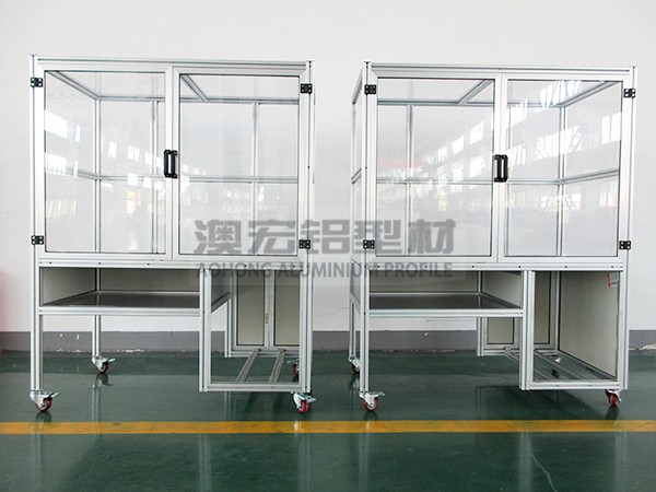 鋁型材機(jī)架外罩設(shè)計