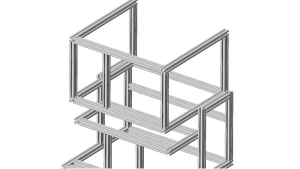 鋁型材機(jī)器設(shè)備機(jī)架圖紙?jiān)O(shè)計(jì)要多久？